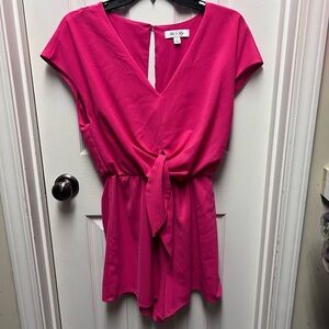 Pink romper